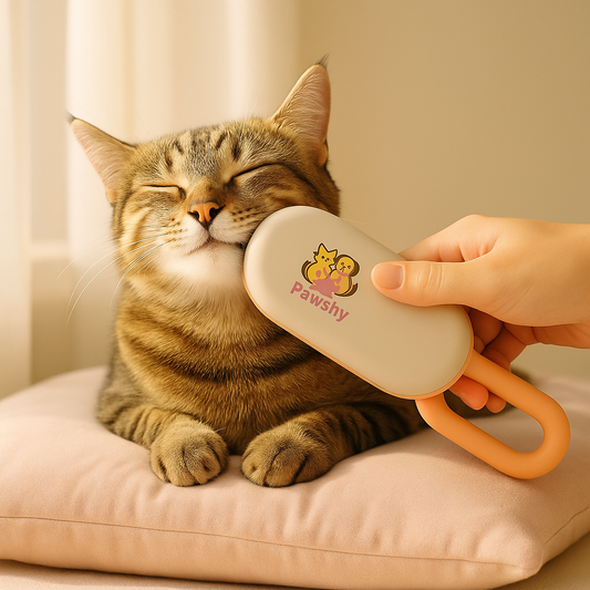 3-in-1 Steam Brush – Massage, Cleaning & Detangling for Pets